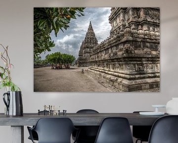 Prambanan tempel java indonesië van Andre Jansen