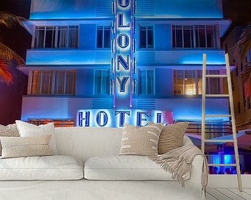 Miami Beach bij nacht