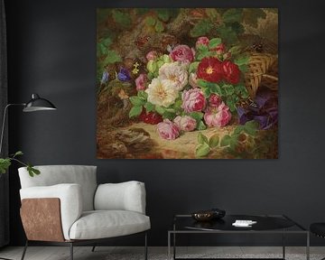 Rose piece on the forest floor, Josef Lauer