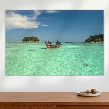 Langschwanzboot auf Koh Lipe