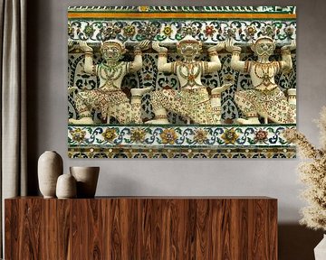 Porteurs du Grand Palais de Bangkok sur Gert Hofman