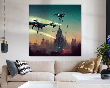 drone city 2 futuristisch van rinda ratuliu