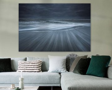 Sea shapes - North Sea beach Terschelling by Jurjen Veerman
