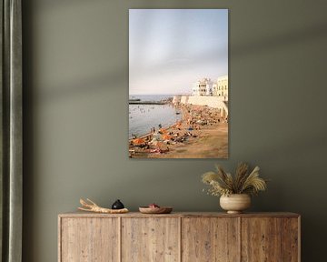 Het strand van Gallipoli (Puglia - Italie) van Marika Huisman fotografie