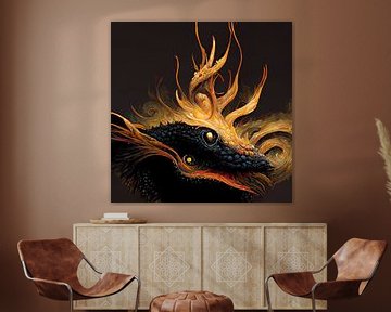 DIGITAL ART dragon by rinda ratuliu