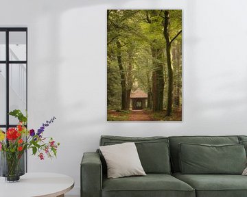 William stamp The Loo in the forest by Moetwil en van Dijk - Fotografie