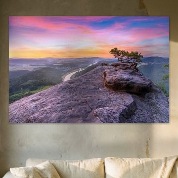 Pin météorologique sur le Lilienstein