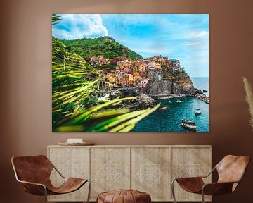 Das zauberhafte Manarola (Cinque Terre) von Kwis Design