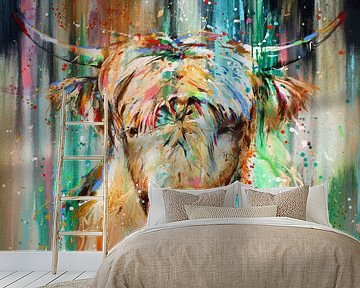 Highland Cow III by Atelier Paint-Ing