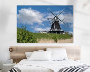 Windmühle, Pellworm, Nordfriesland, Deutschland von Alexander Ludwig