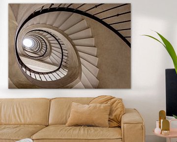 Escalier en spirale sur Marcel van Balken