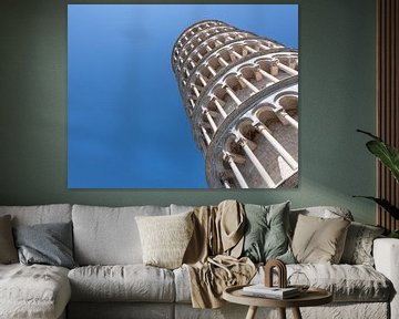 Der schiefe Turm von  Pisa von Peter Baier