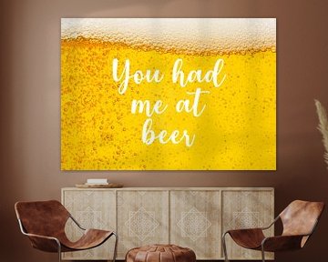 You had me at beer by Creative texts