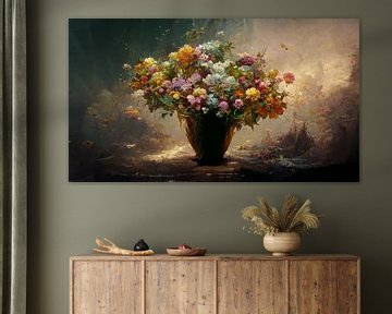 Ocean of Flowers van Sven van der Wal