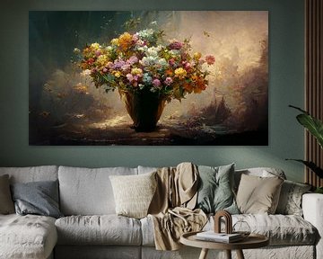 Ocean of Flowers van Sven van der Wal