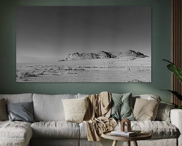 Felsen in der Sahara von Lennart Verheuvel