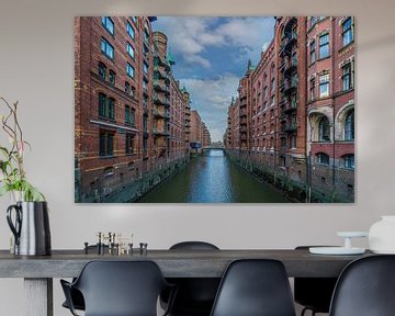 Speicherstadt, Hamburg von Wil Crooymans