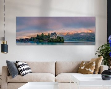 Panorama von Iseltwald von Henk Meijer Photography