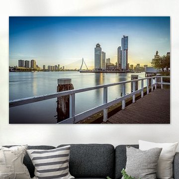 Rotterdam Skyline from Katendrecht by Mark De Rooij