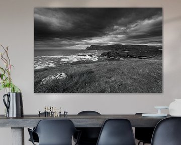 Coastal landscape in Ireland by Roland Brack