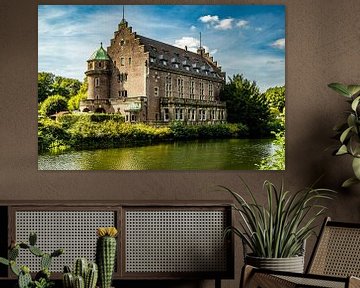 Moated Castle Wittringen in Gladbeck by Dieter Walther