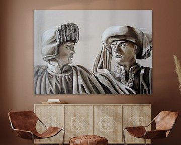 De oude meesters de Gebroeders Van Eyck uit Maaseik van Linda Dammann