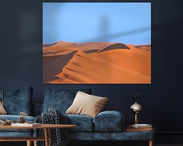 Uitzicht over de Namib woestijn van Omega Fotografie