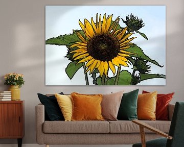 Sonnenblume von Jose Lok