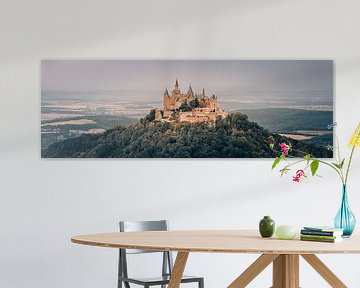 Panorama du Burg Hohenzollern sur Henk Meijer Photography