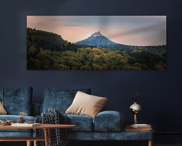 Panorama der Burg Hohenzollern von Henk Meijer Photography