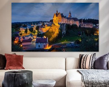 Sigmaringen Castle, fairytale castle in the Swabian Alb region