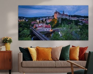Château de Sigmaringen, château de conte de fées dans la région du Jura souabe sur Henk Meijer Photography