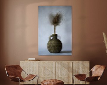Thistle in a vase by Jaco Verheul