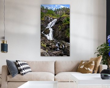 Latefossen, einer der schönsten Wasserfälle Norwegens von Jessica Lokker