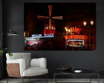 Moulin Rouge, Paris, France by Yvette J. Meijer