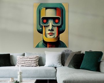 Retro robot van Bert Nijholt