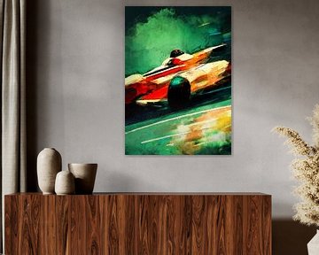 Formule 1 voiture de course #sport sur JBJart Justyna Jaszke