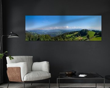 Berglandschaft in den Vorarlberger Alpen in Österreich