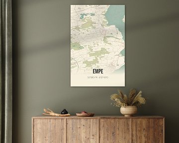 Vintage landkaart van Empe (Gelderland) van MijnStadsPoster