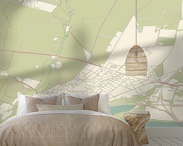 Alte Landkarte von Renkum (Gelderland)