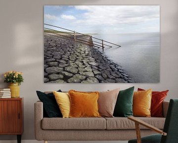 Landschaft von Tot Kijk Fotografie: natuur aan de muur