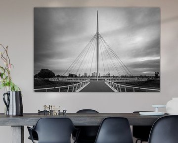 The Hovenring in Black and White by Henk Meijer Photography