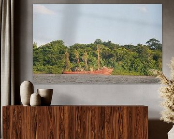 Une gloire oubliée le long de la rivière Suriname sur Natuurpracht   Kees Doornenbal