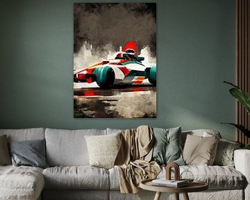 Formel 1 Rennsport Kunst #Formel von JBJart Justyna Jaszke