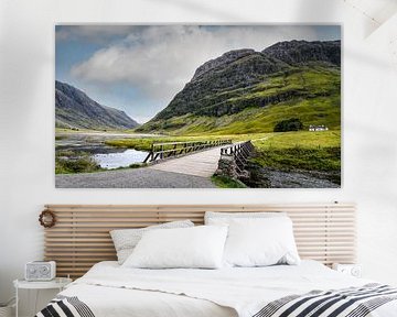 Scotland Glen Coe valley by Marjolein van Middelkoop