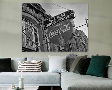 Neon Coca Cola 50s style by Willem van Holten