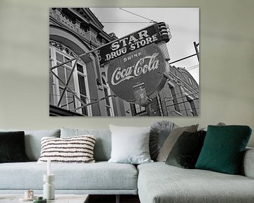 Neon Coca Cola 50s stijl van Willem van Holten