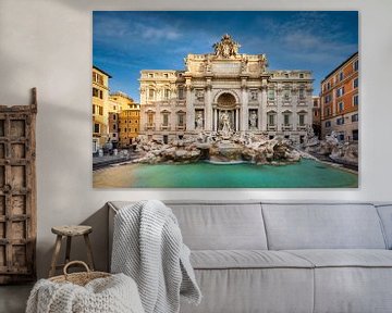 Trevi-Brunnen in Rom, Italien von Michael Abid
