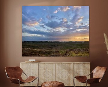 Sylt, Blick über die Dünenlandschaft von List von Ralph Rainer Steffens