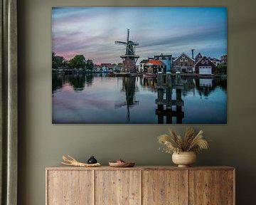 Zonsondergang in Haarlem 01 by Arjen Schippers